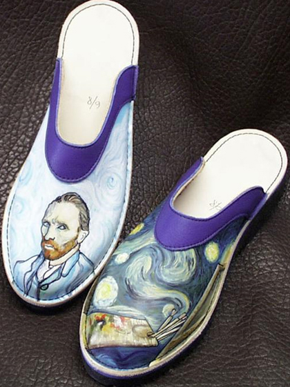 Those vanGogh shoes